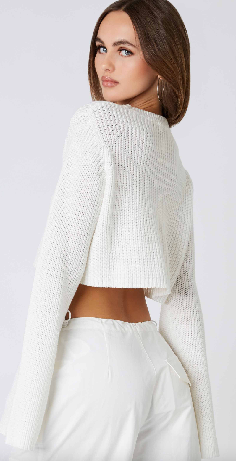 Bette Cropped Sweater