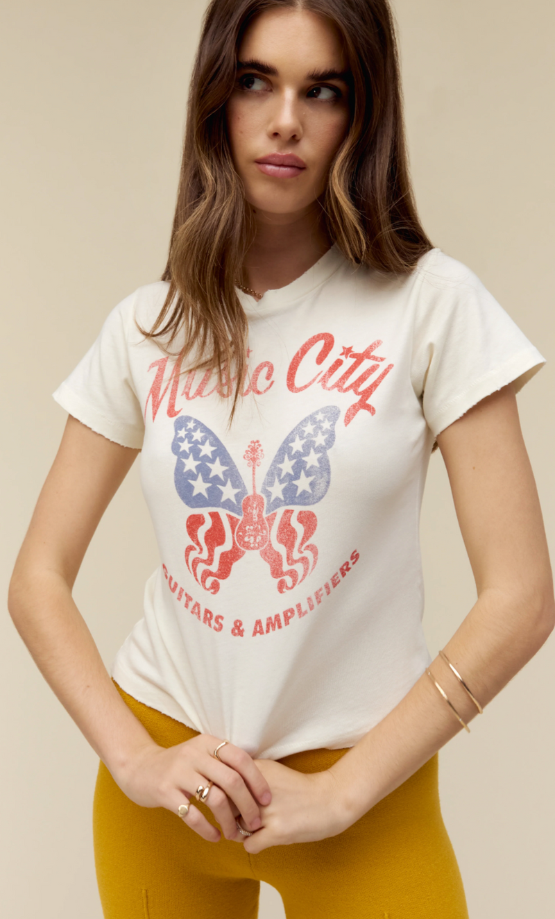 Music City Butterfly Tee