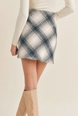 Ellory Plaid Skirt