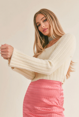 Camille Square Neck Sweater