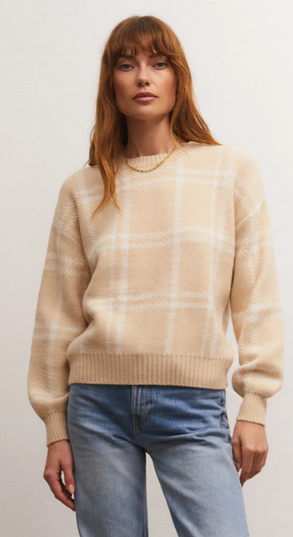 Jolene Plaid Sweater