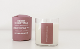 Holiday Wrap Candles